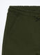 Pantaloni cargo in french terry di puro cotone ragazzo_2