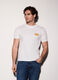 T-shirt in jersey di cotone con logo uomo_0