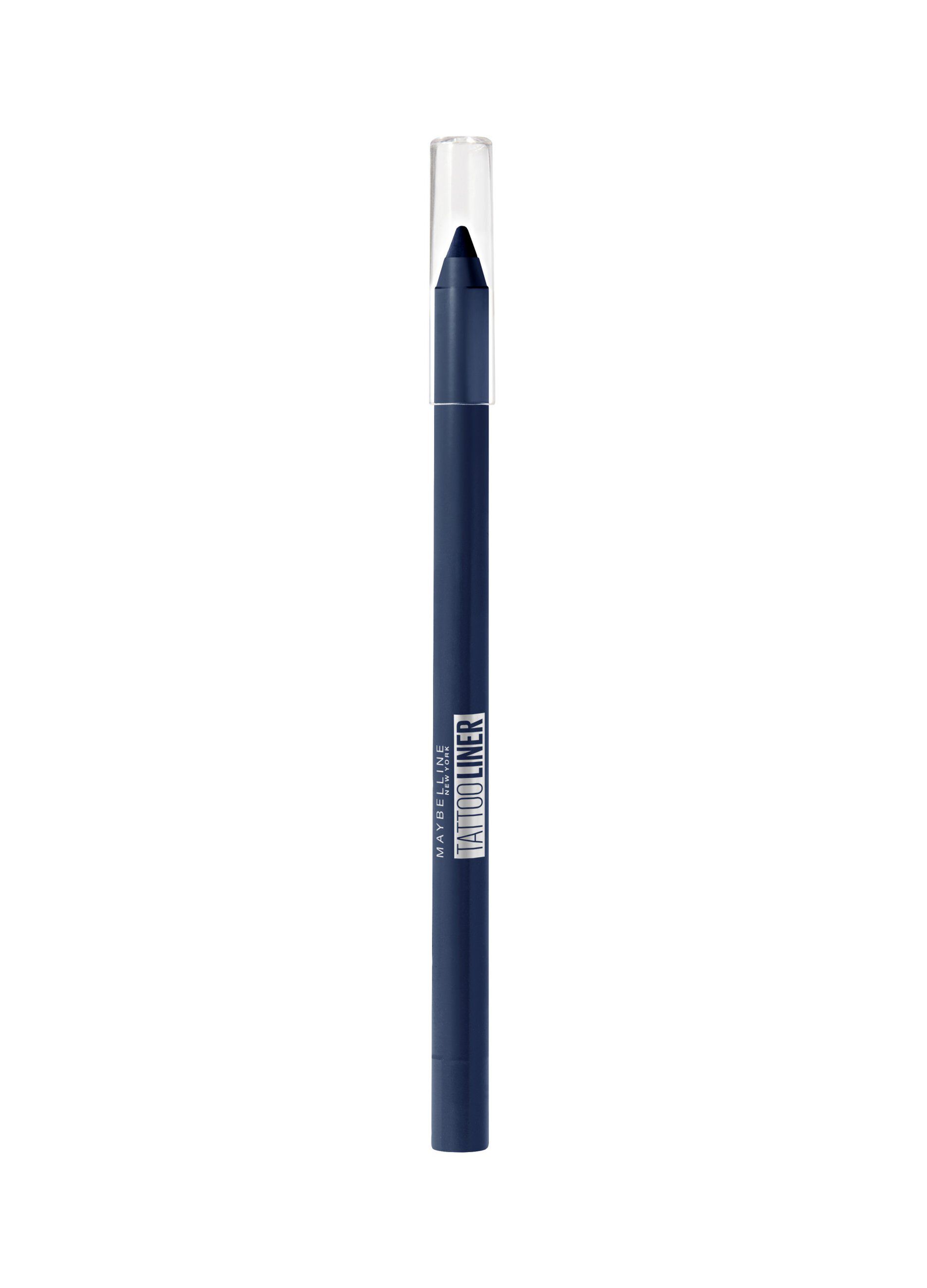 Maybelline New York Tattoo Liner, Matita occhi in gel con effetto tatuaggio, Waterproof e tenuta fino a 36h, 920 Striking Navy.