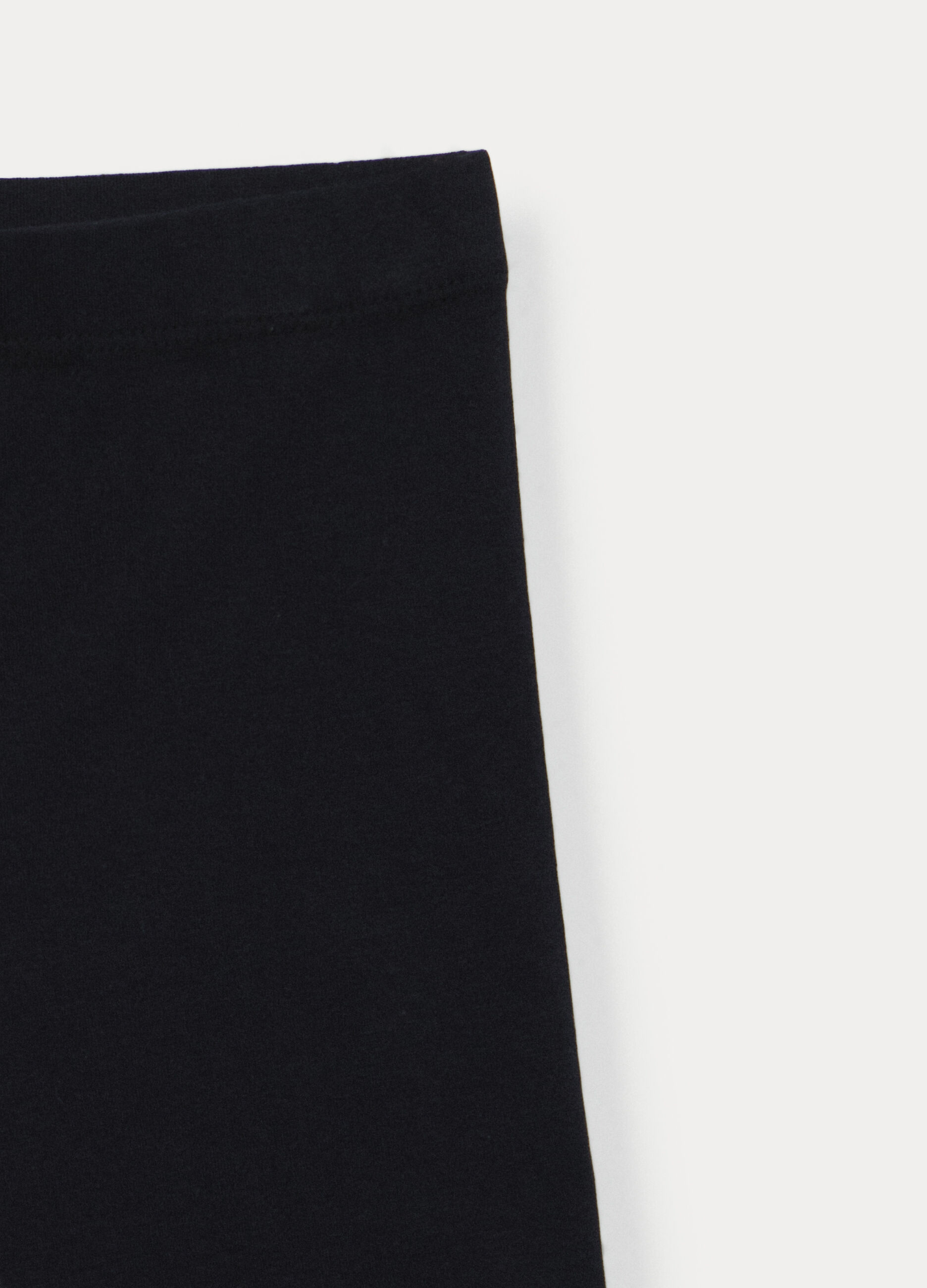 Leggings capri in jersey di cotone stretch ragazza_2