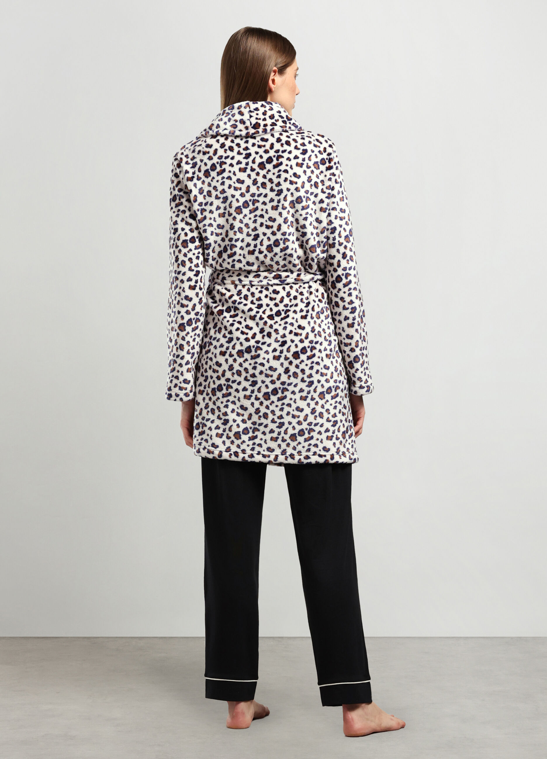 Vestaglia in coral fleece donna_1