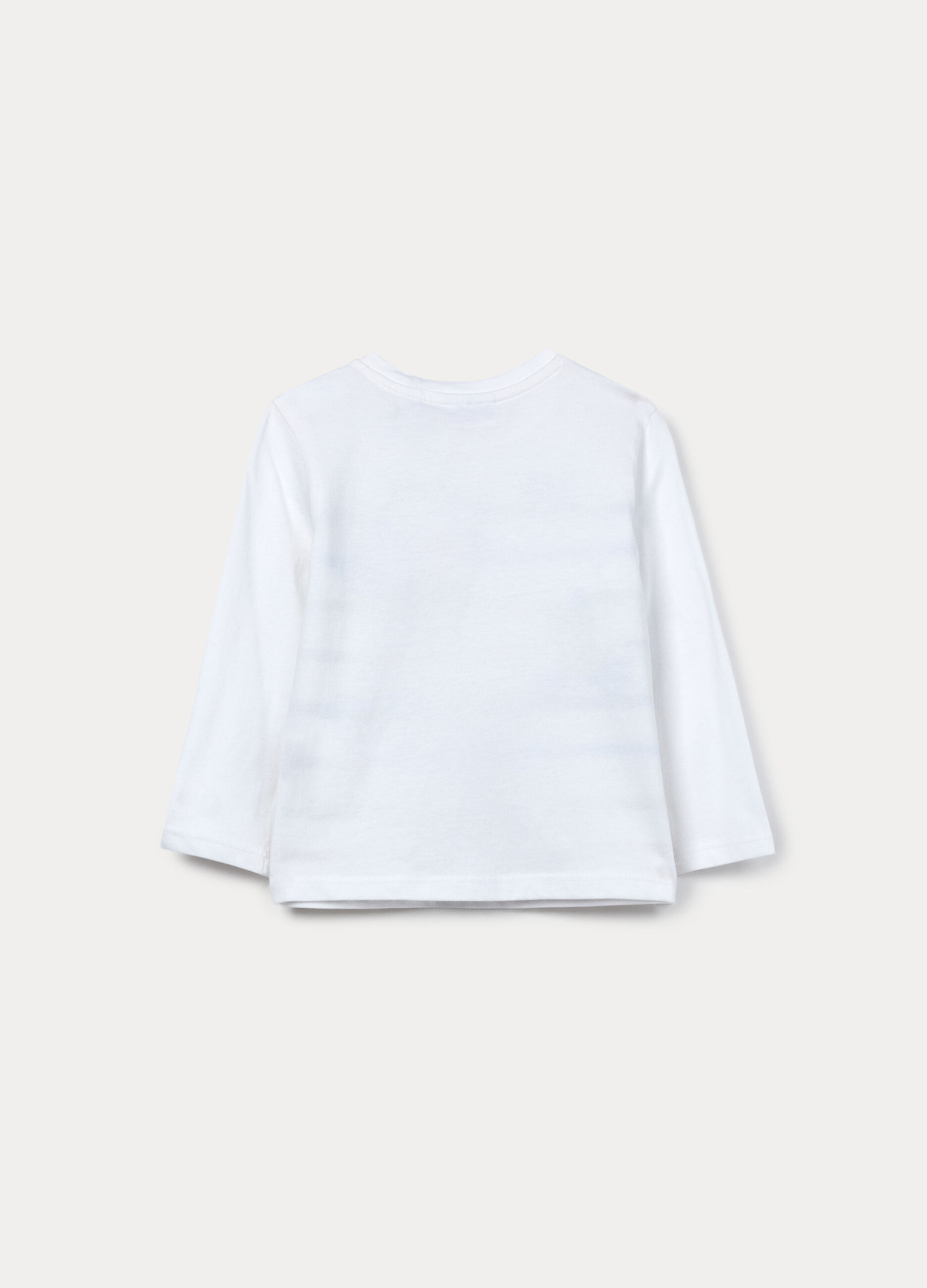 T-shirt in jersey di puro cotone bimbo_1