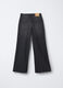 Pantaloni in denim misto cotone Wide Leg ragazza_1