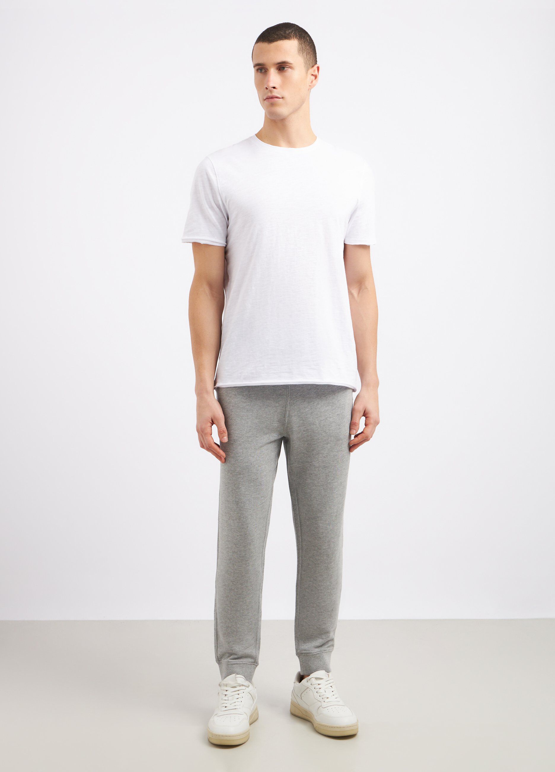 Joggers in cotone uomo_0