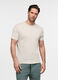 T-shirt collo serafino in cotone uomo_0