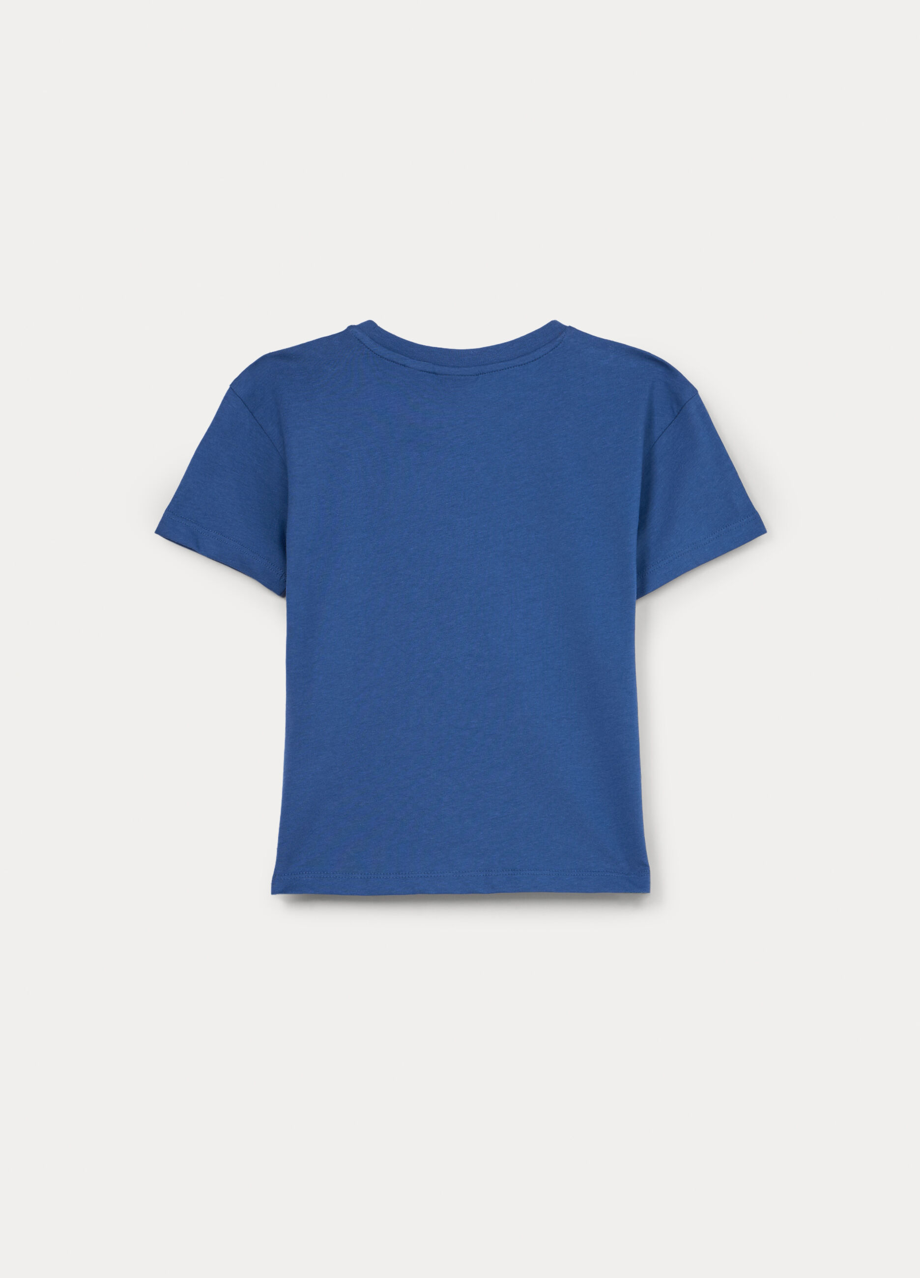 T-shirt girocollo in jersey bambino_1