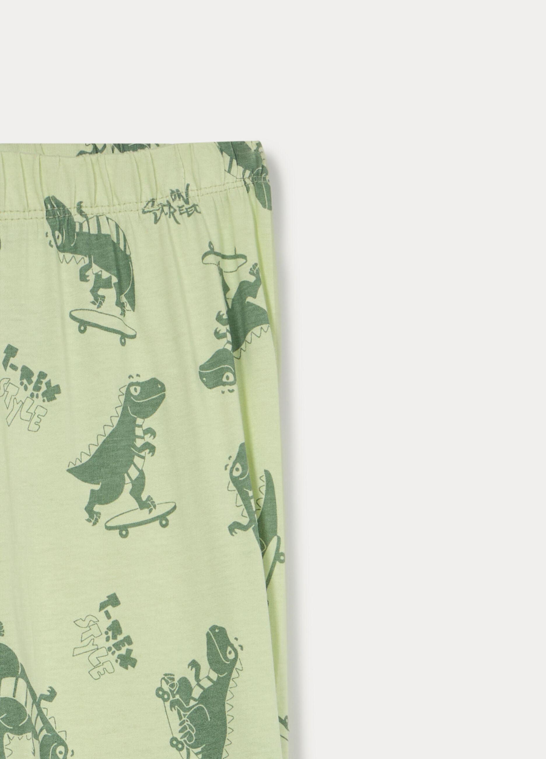 Set pigiama lungo in jersey di puro cotone bambino_3