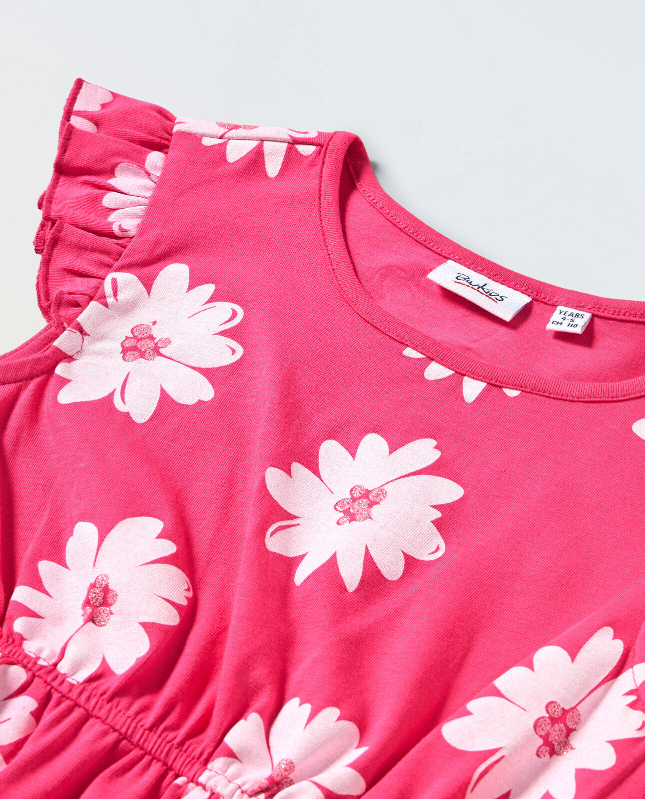 Vestito in cotone stretch bambina_1