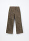 Pantaloni in twill di puro cotone ragazza_1