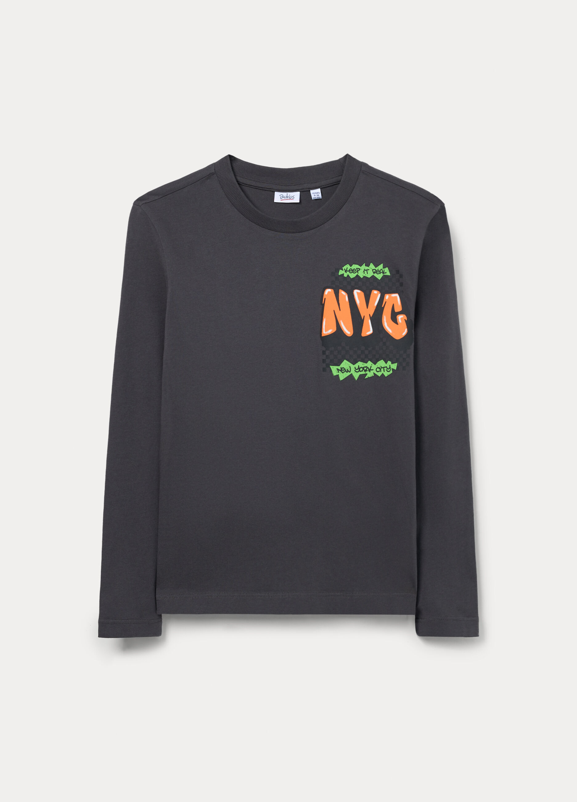 T-shirt in jersey di puro cotone ragazzo_0