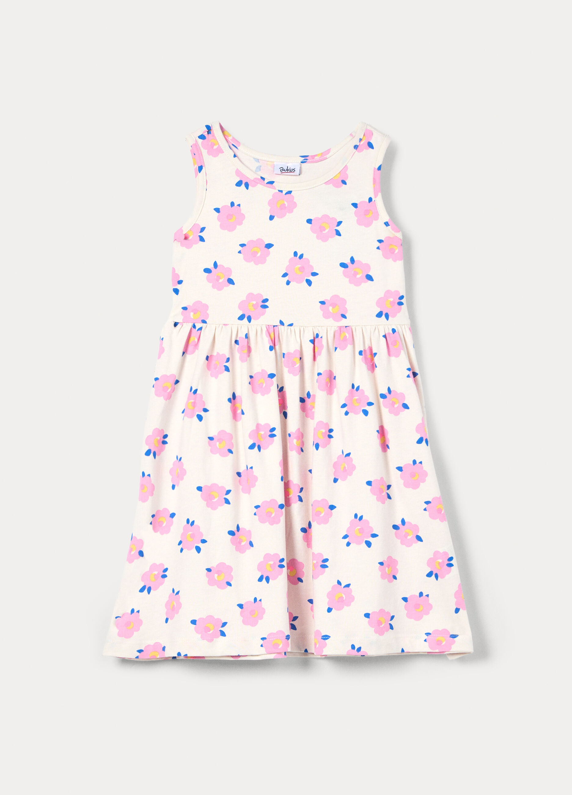 Vestito in jersey di puro cotone bambina_0