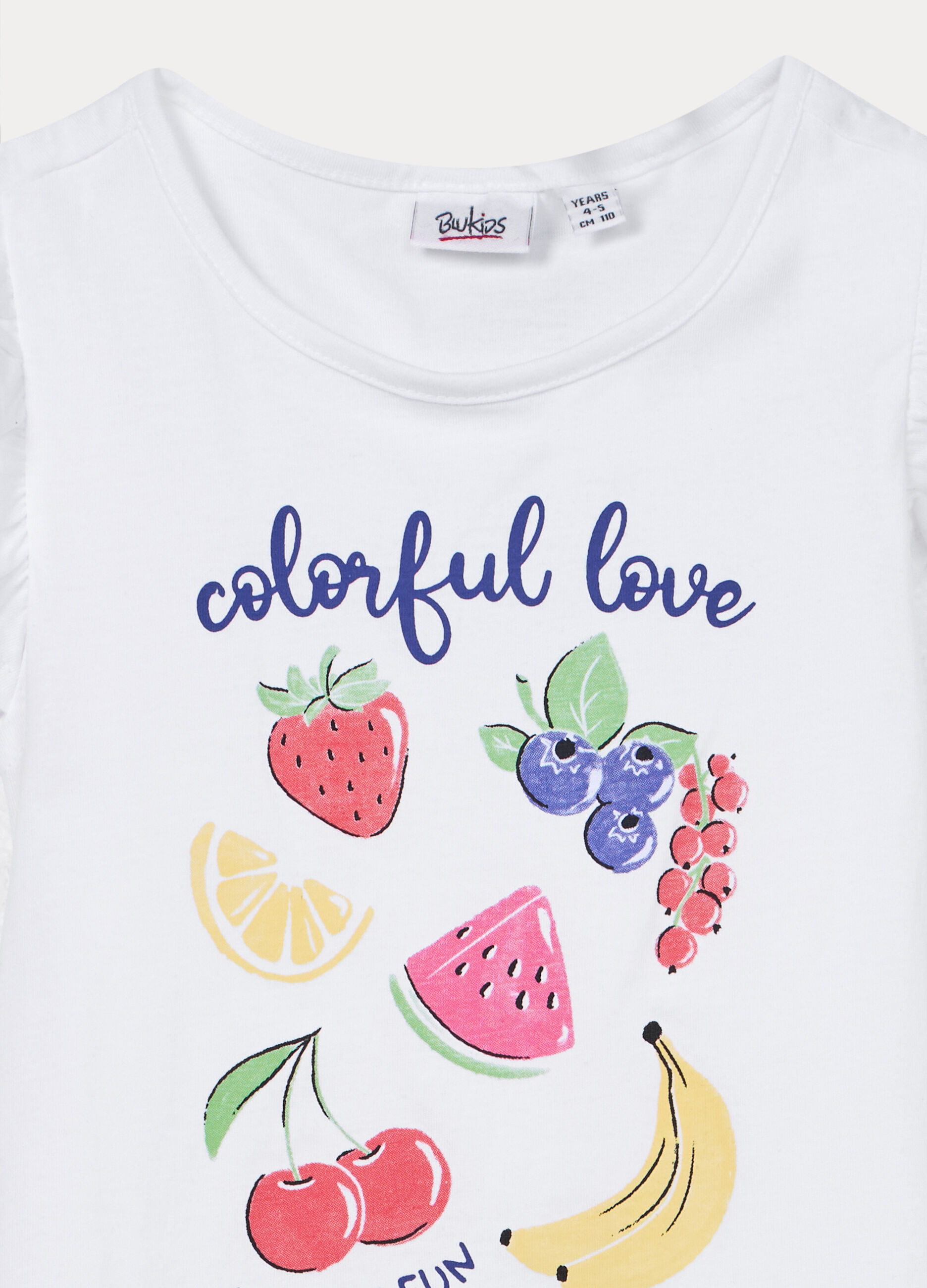 Jogging set in jersey di puro cotone bambina_2