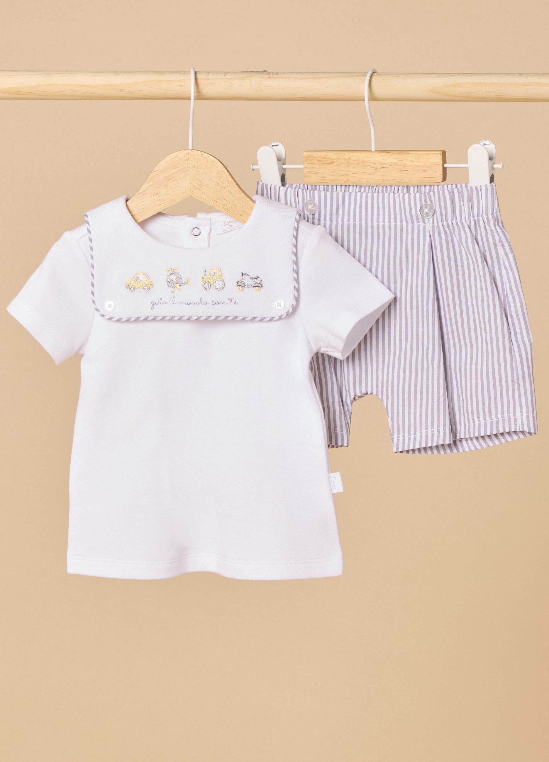 Set in puro cotone IANA neonato_0