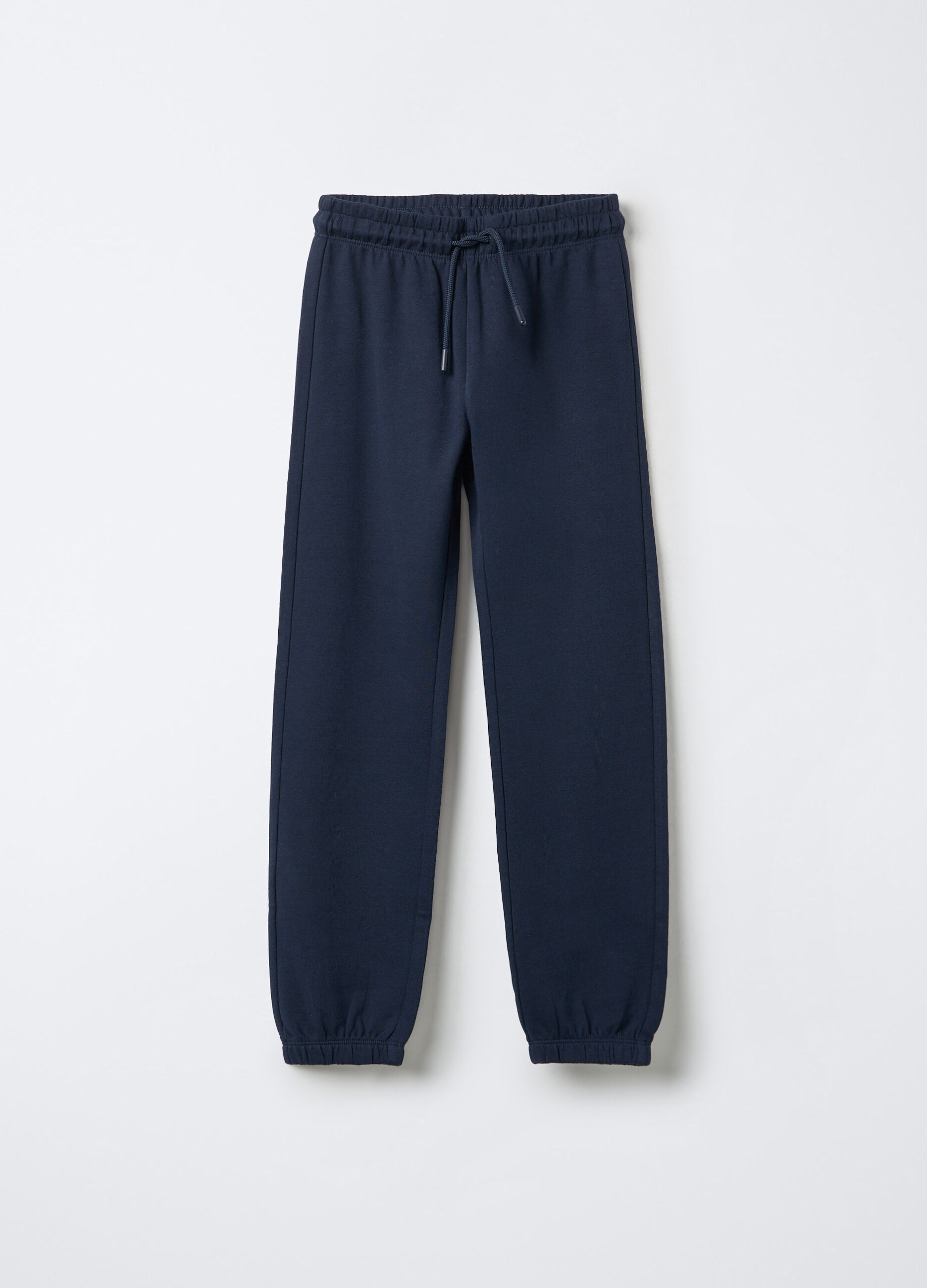 Jogger in puro cotone garzato Fit Regular bambino_0