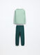 Set pigiama lungo in jersey di puro cotone bambino _1