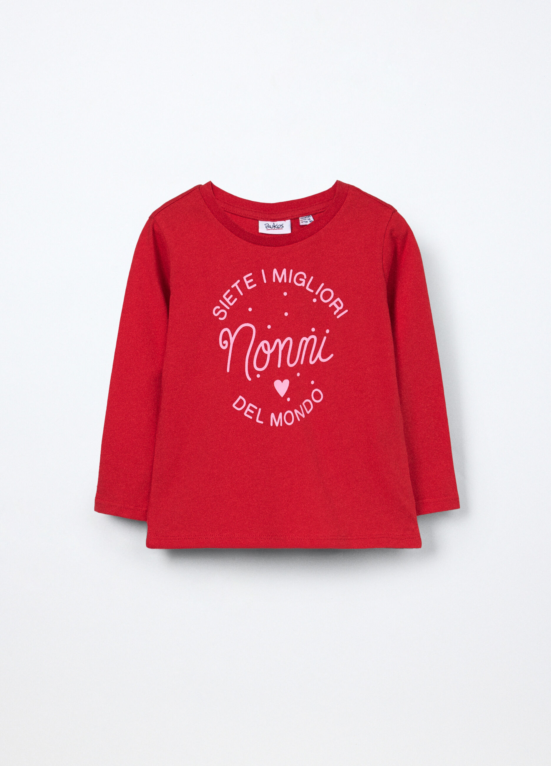 T-shirt in jersey di puro cotone neonata_0