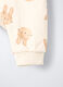 Set salopette + t-shirt in puro cotone garzato neonato_3