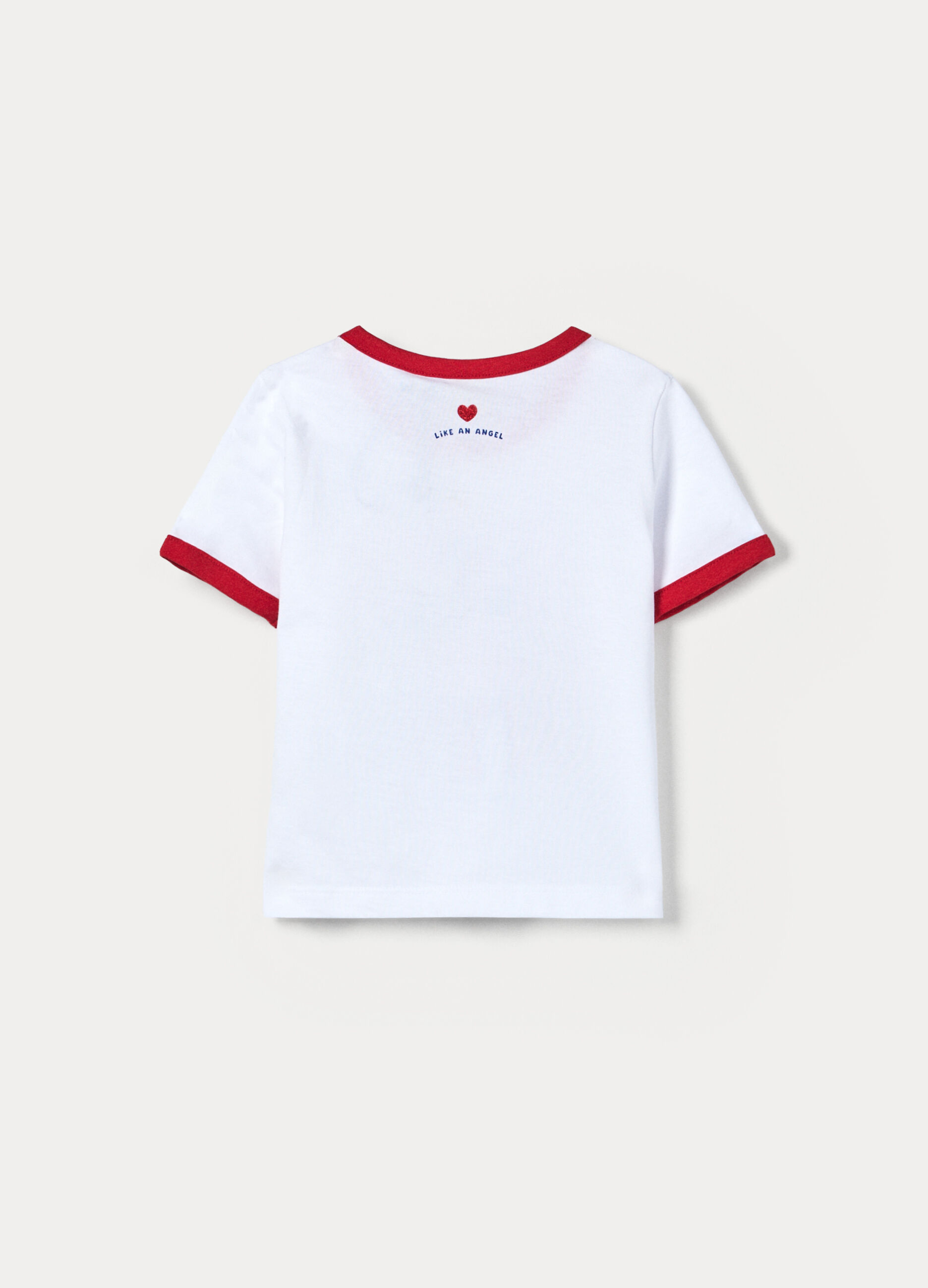 T-shirt Disney girocollo in costina bambina_1