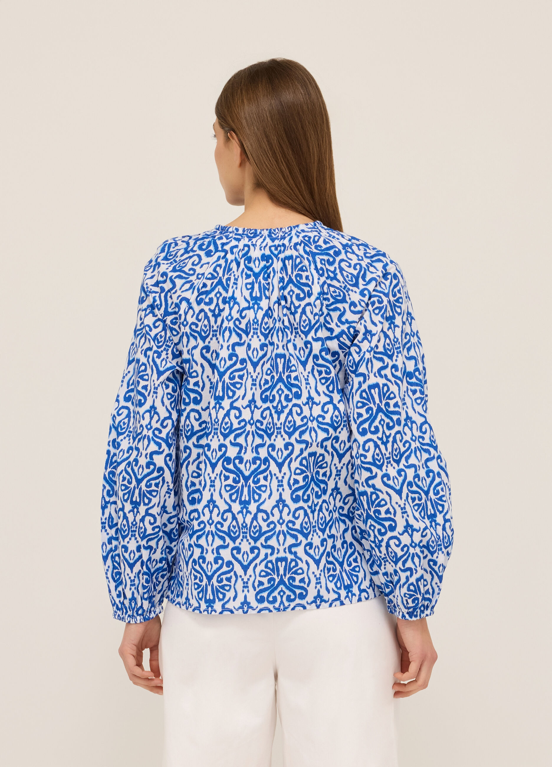 Blusa in puro cotone donna_1