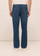 Jeans 5 tasche regular fit in denim di cotone misto lyocell uomo_1