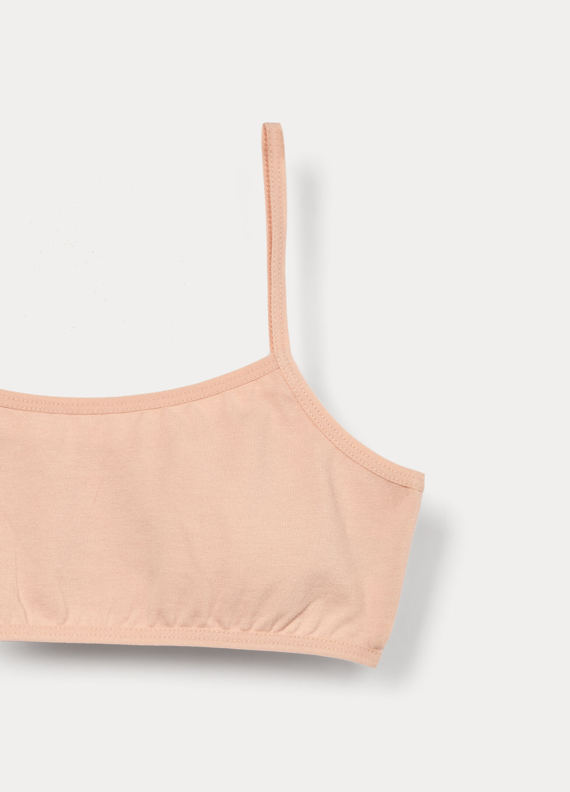 Pack 2 top in jersey di cotone stretch ragazza_3