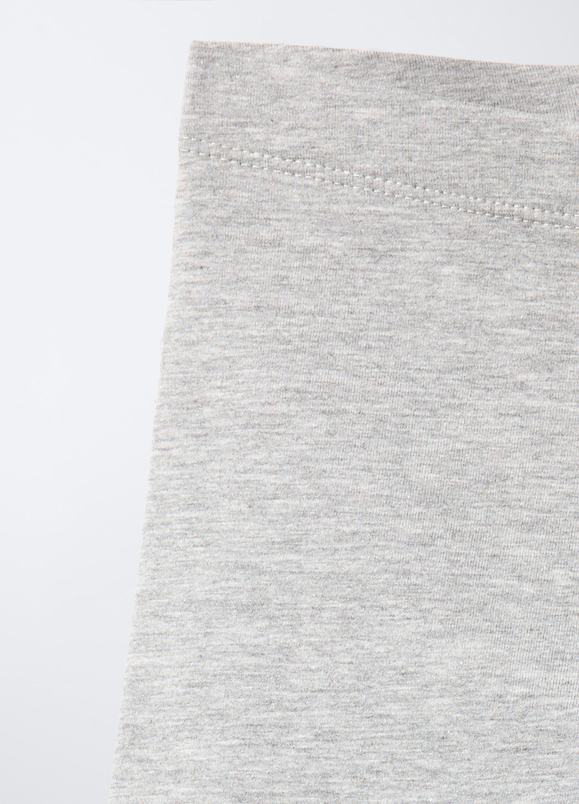 Leggings in cotone garzato stretch Fit Slim bambina_2