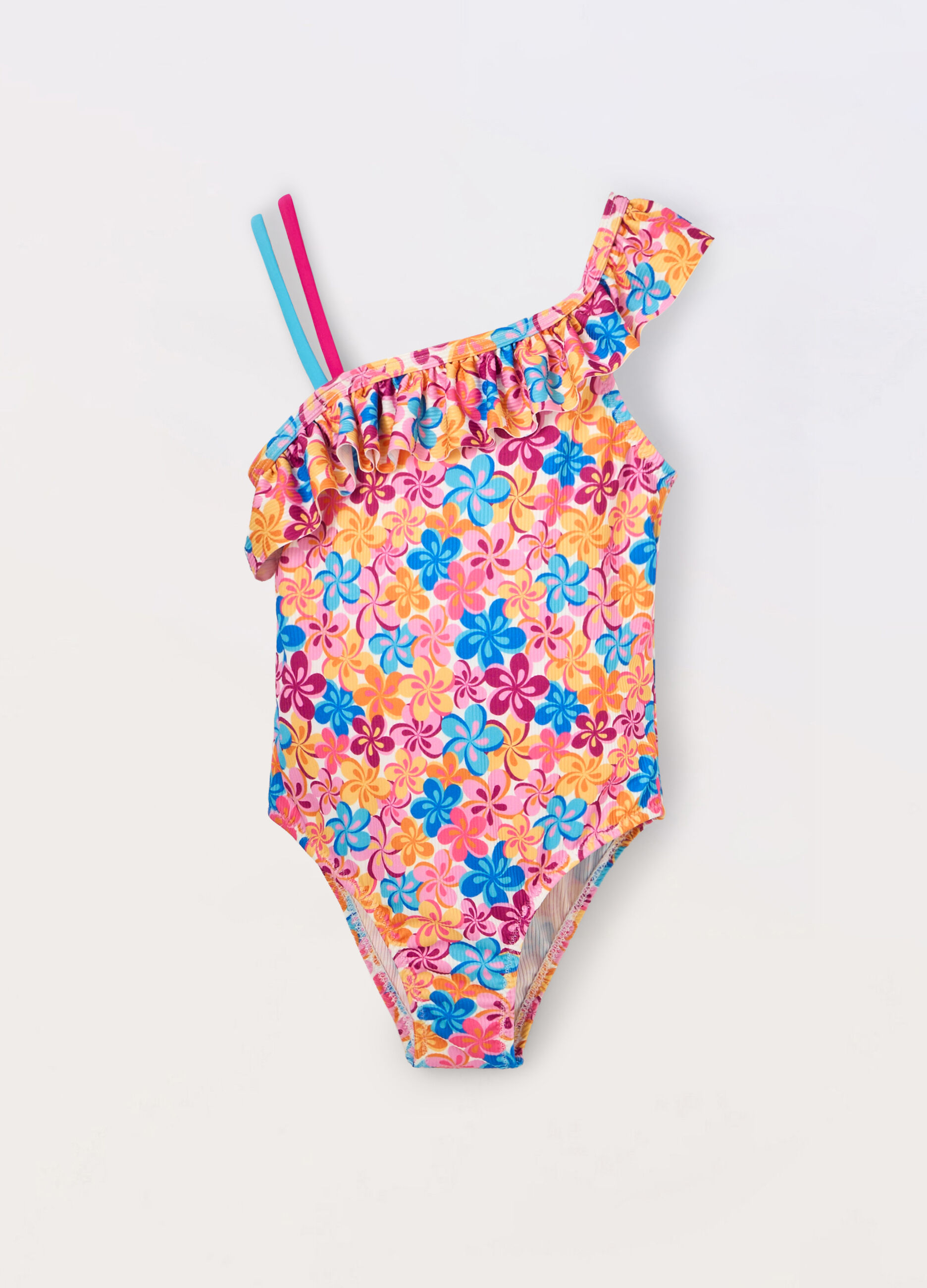 Costume intero con stampa bambina_0