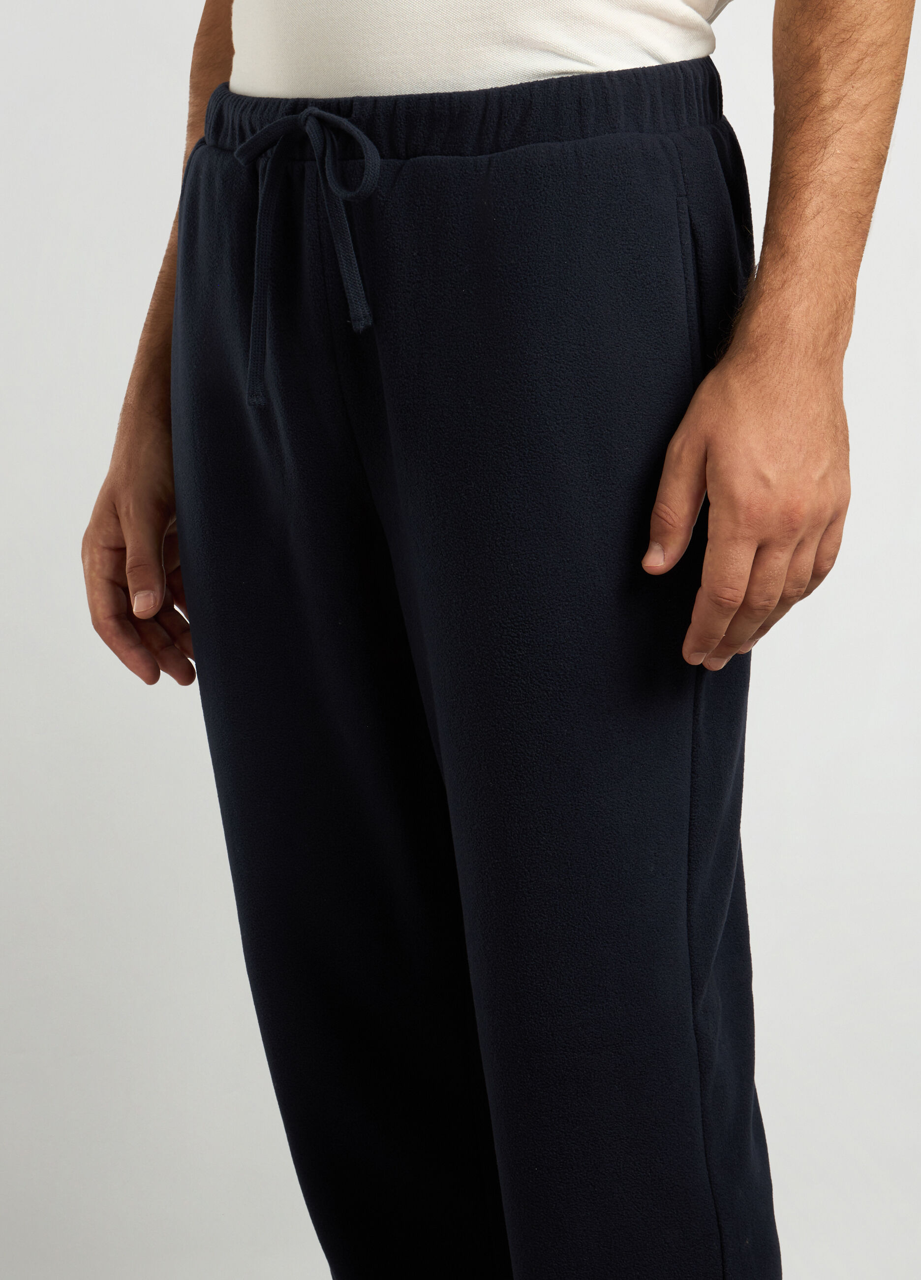 Joggers regular fit in pile uomo_2