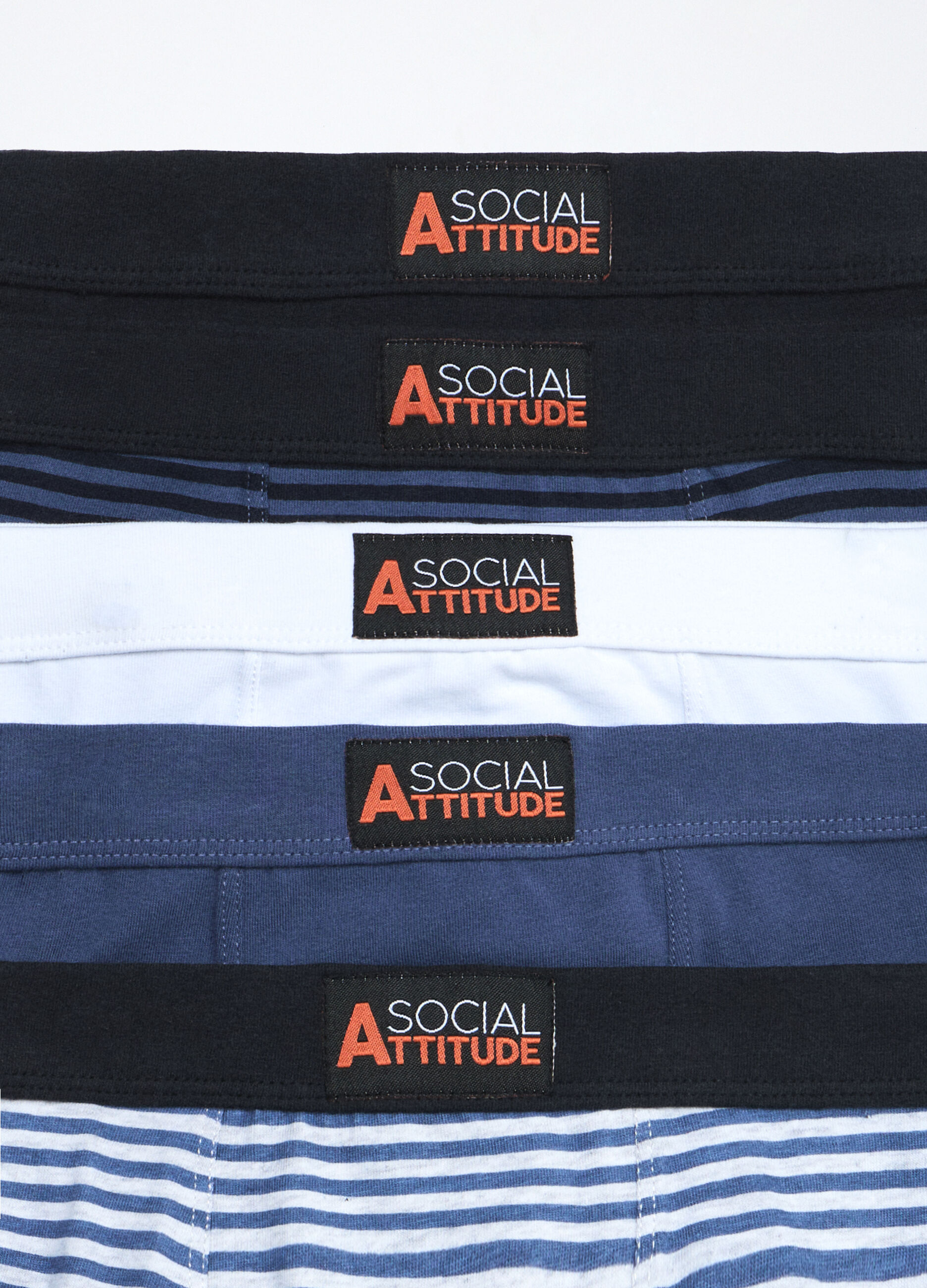 Pack 5 boxer in jersey di puro cotone ragazzo_3
