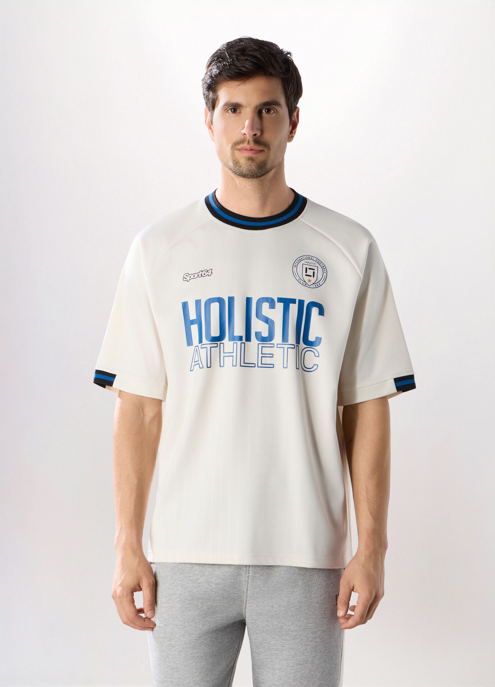 T-shirt football con stampa uomo_0