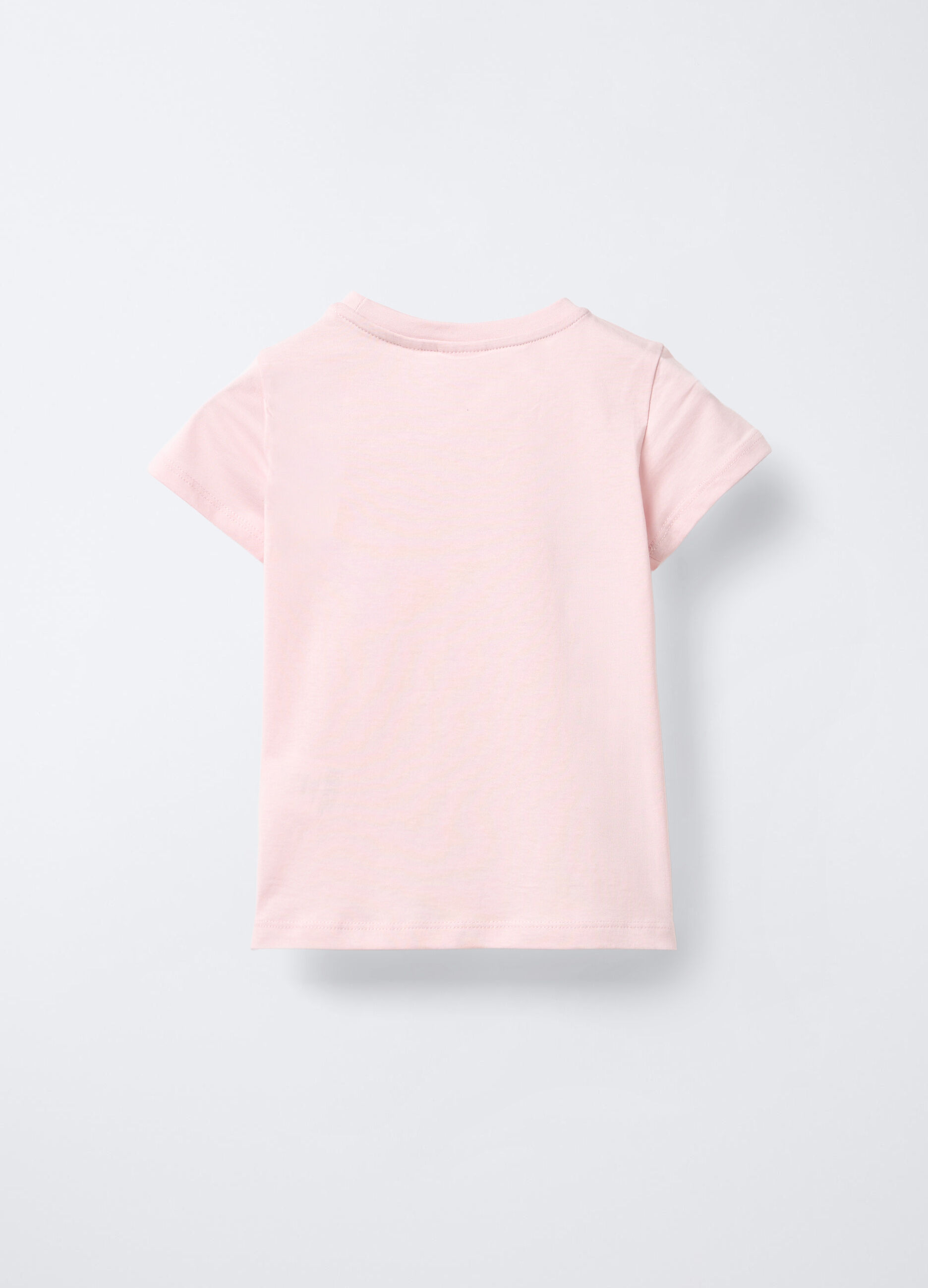 T-shirt in jersey di puro cotone bambina_1