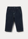Pantaloni in denim misto cotone bimbo_0