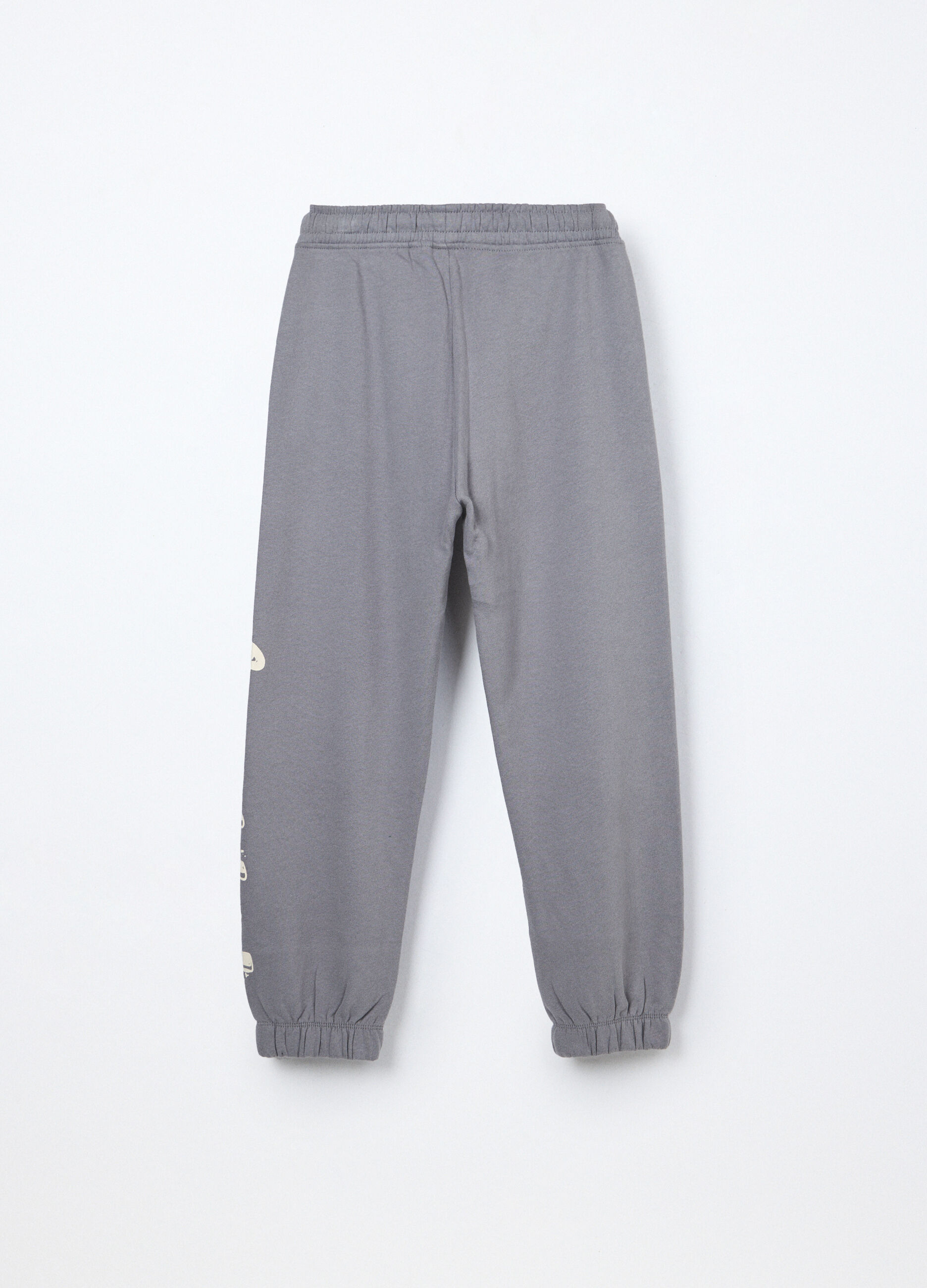 Jogger in felpa di puro cotone ragazzo_1