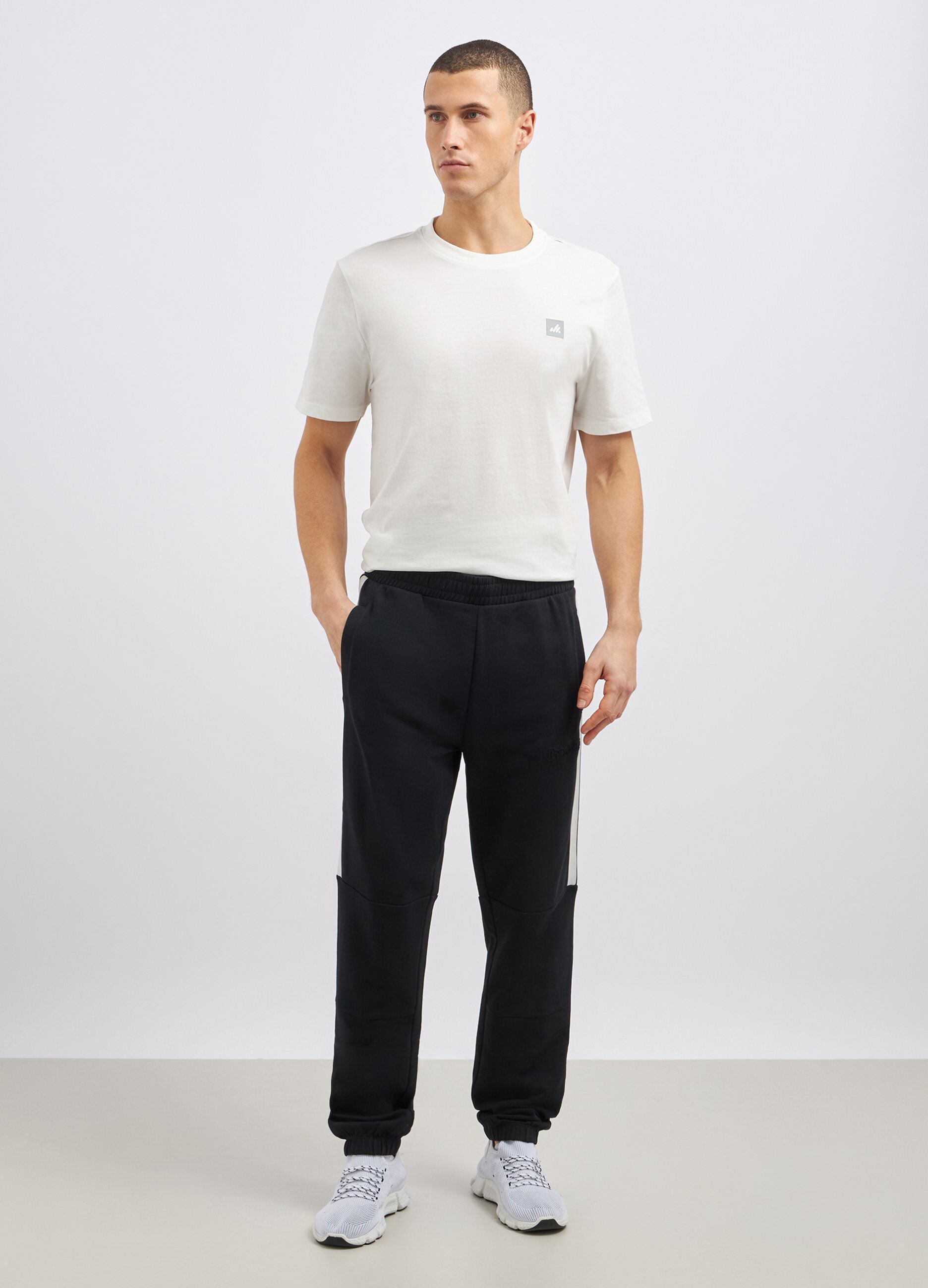 Jogger in puro cotone uomo_0