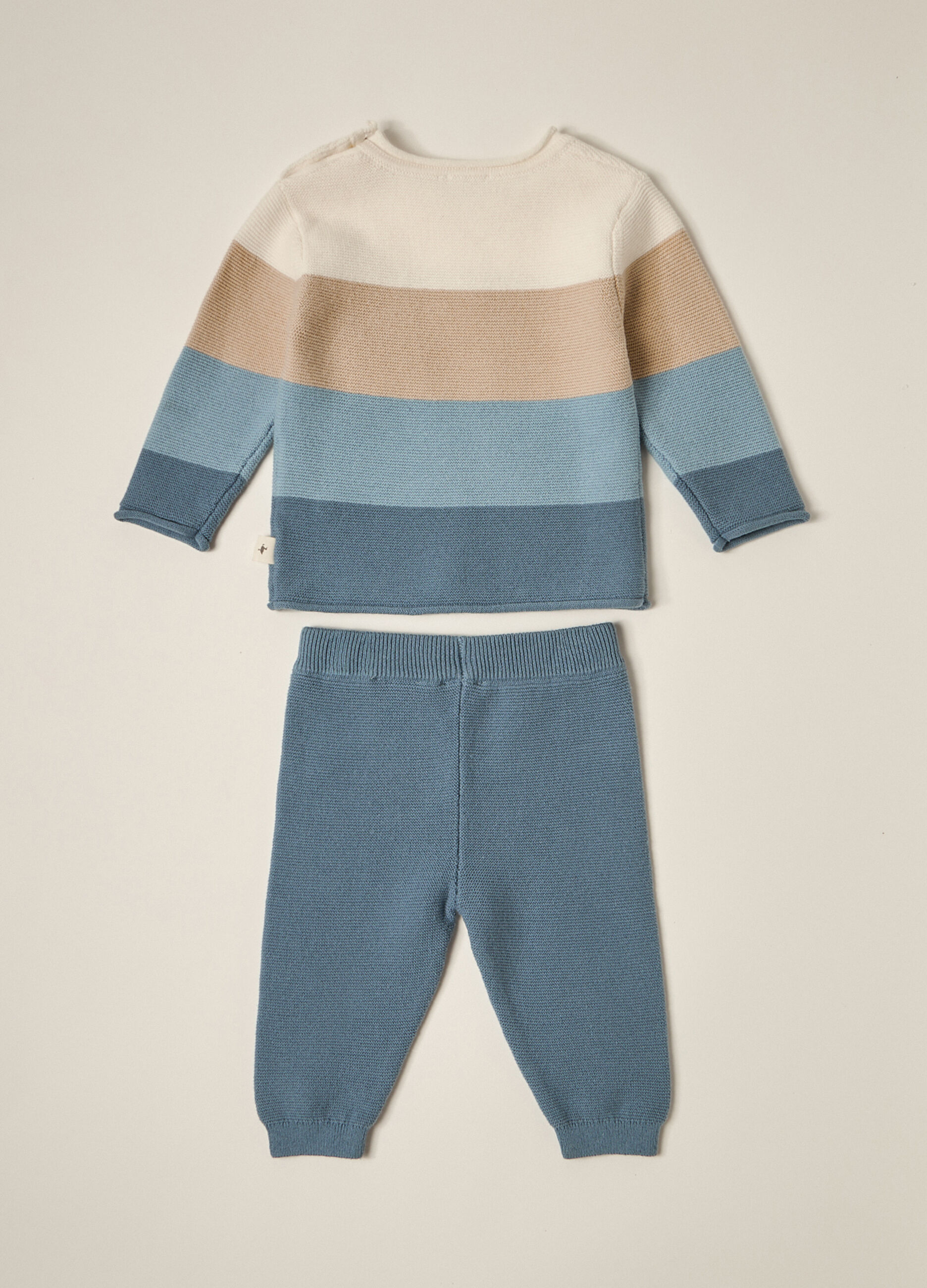 Set tricot in puro cotone IANA neonato