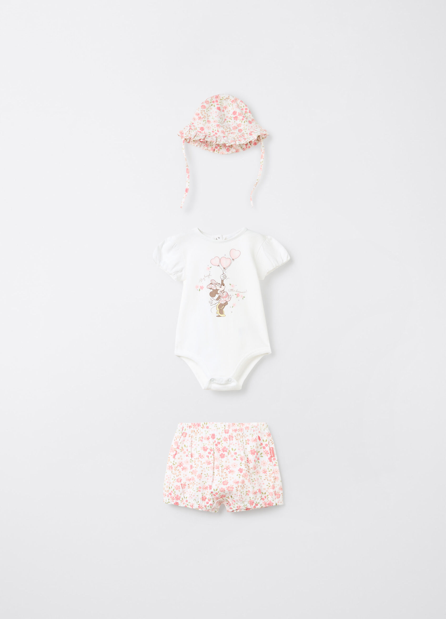Set Disney in jersey di cotone stretch neonata_0