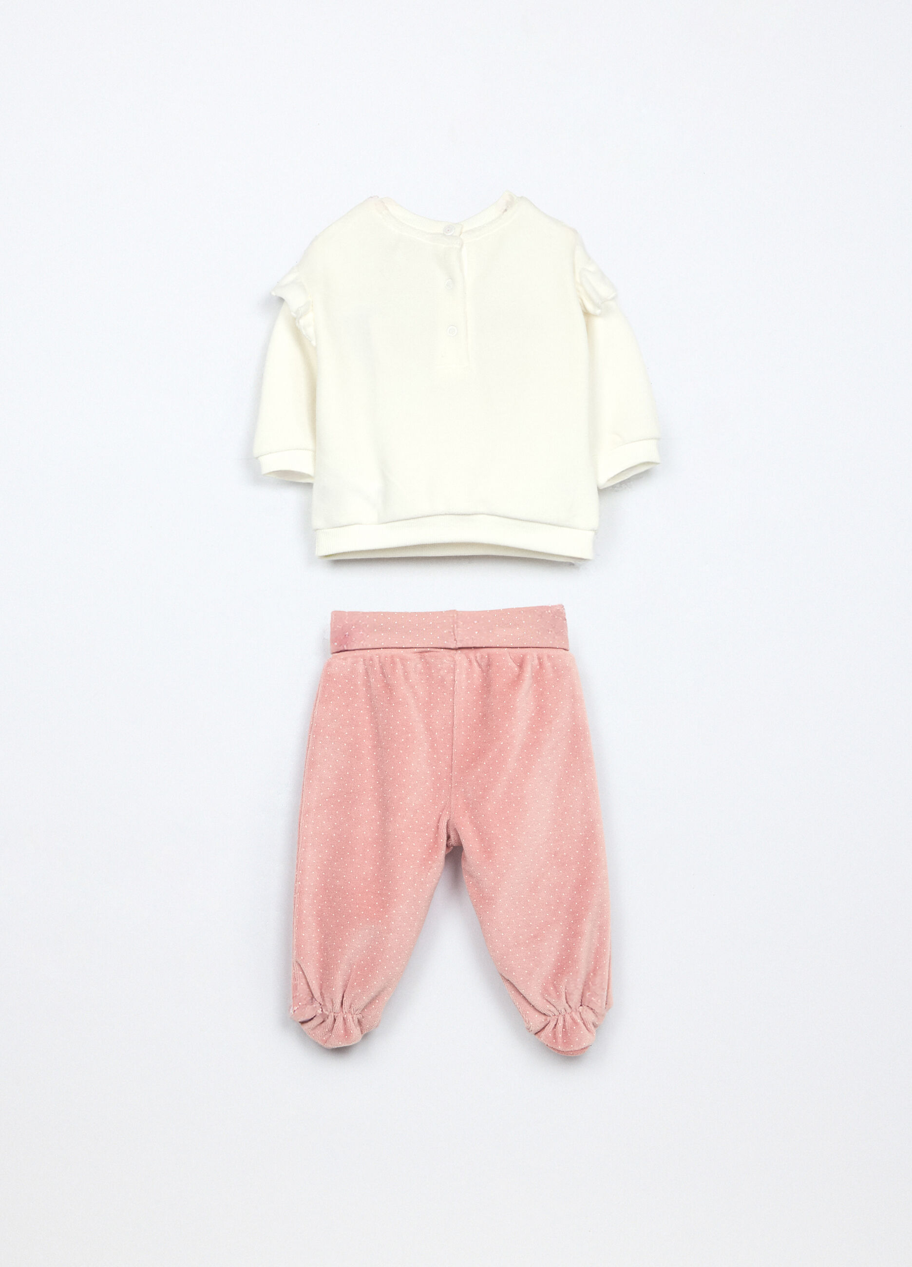 Set velour misto cotone neonata_1