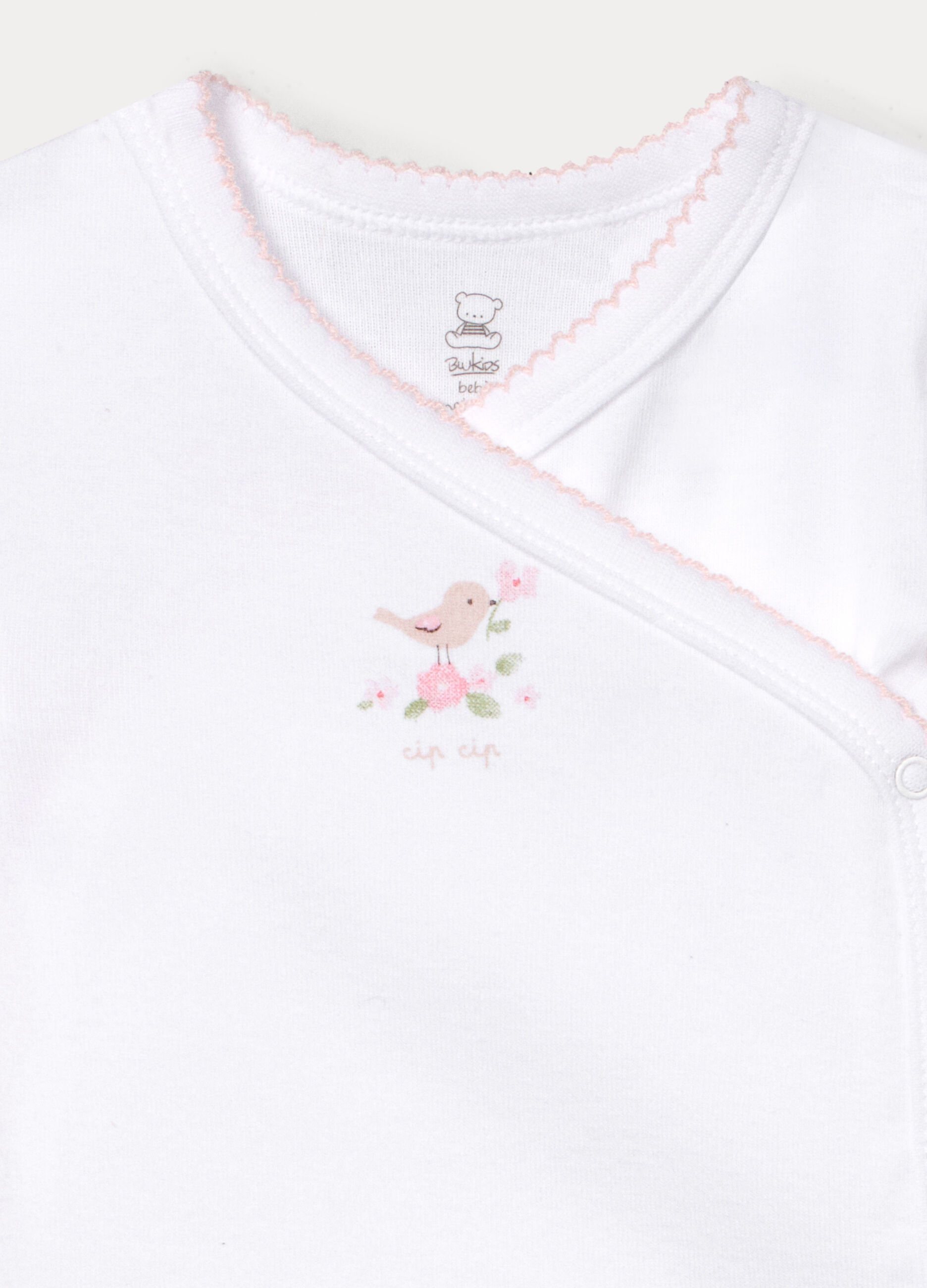 Pack 2 body in costina di puro cotone neonata_2