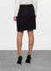 Gonna corta jacquard stretch donna_1