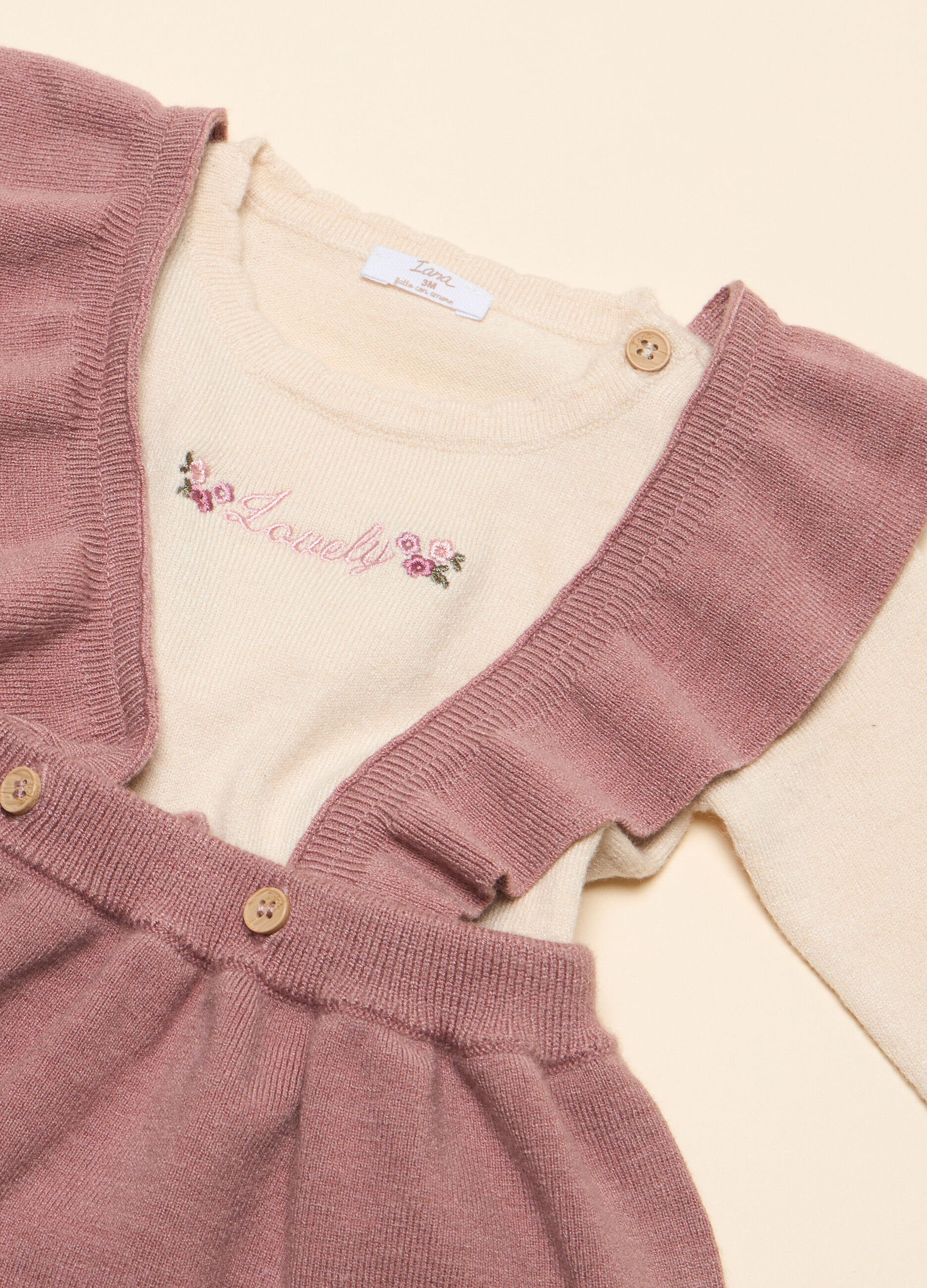 Set maglia e gonna in misto viscosa_1