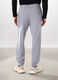 Jogger slim in puro cotone uomo_1