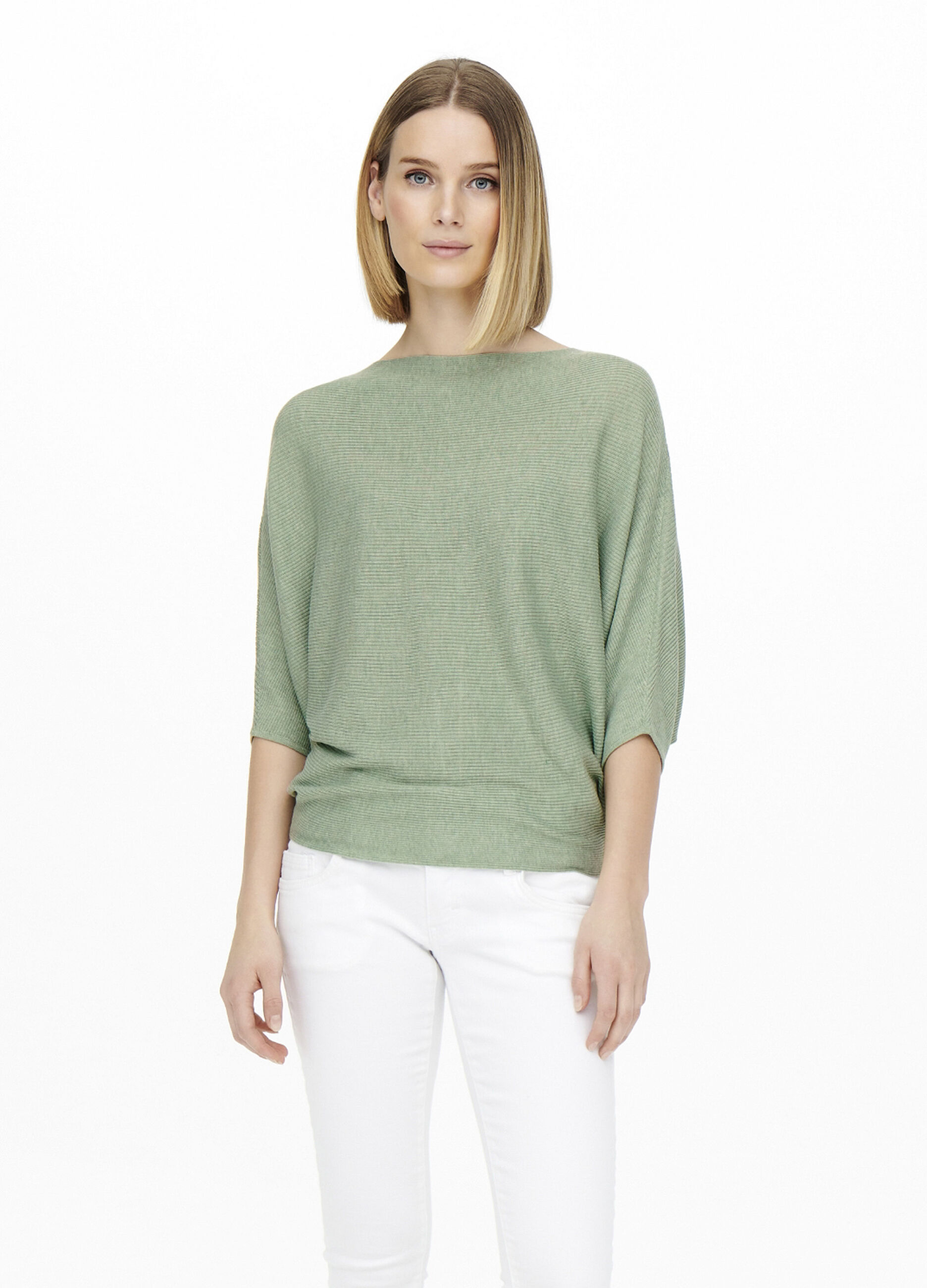 Pullover con scollo a barca_3