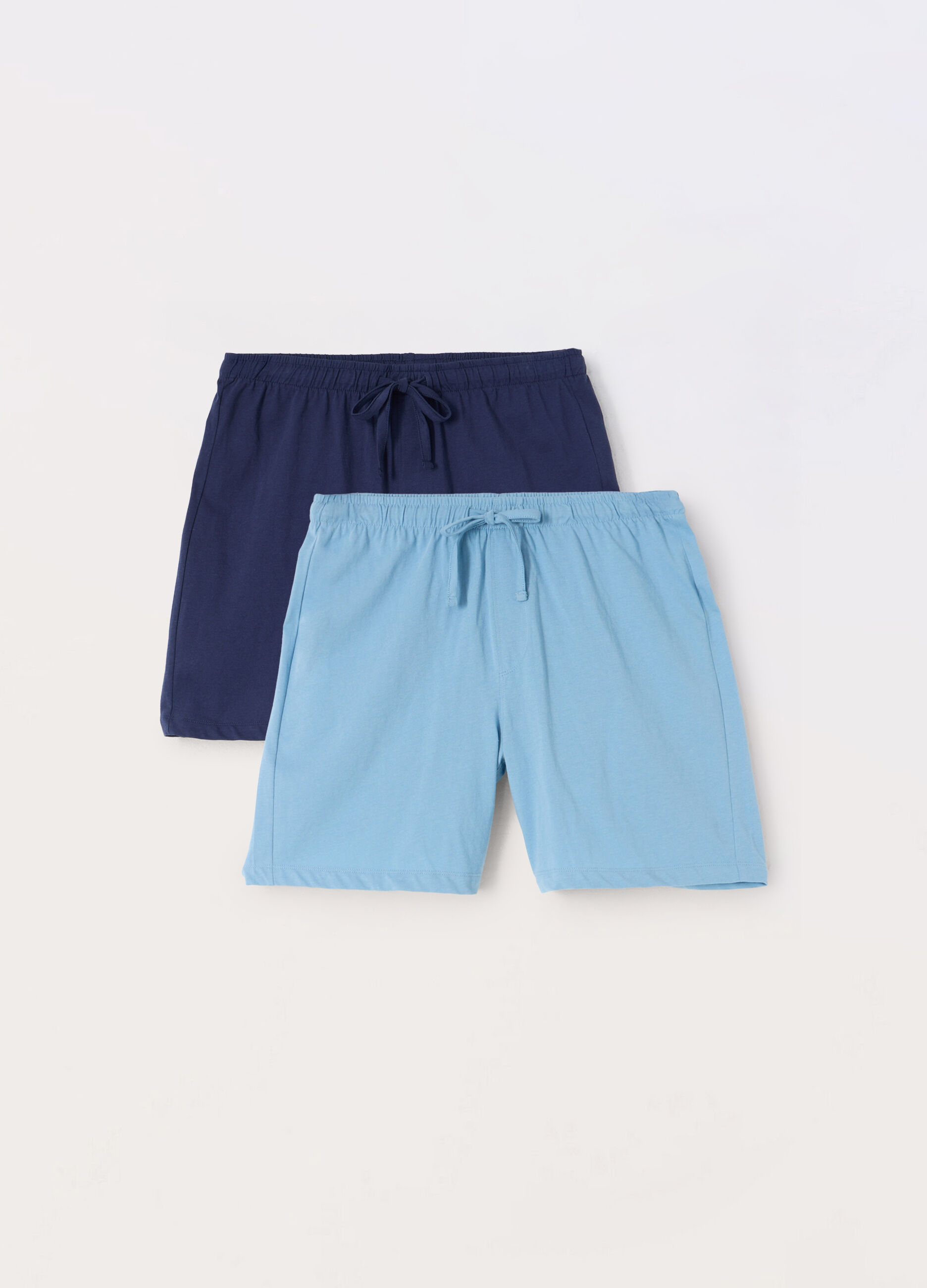 2 pack shorts pigiama in jersey di cotone uomo_0
