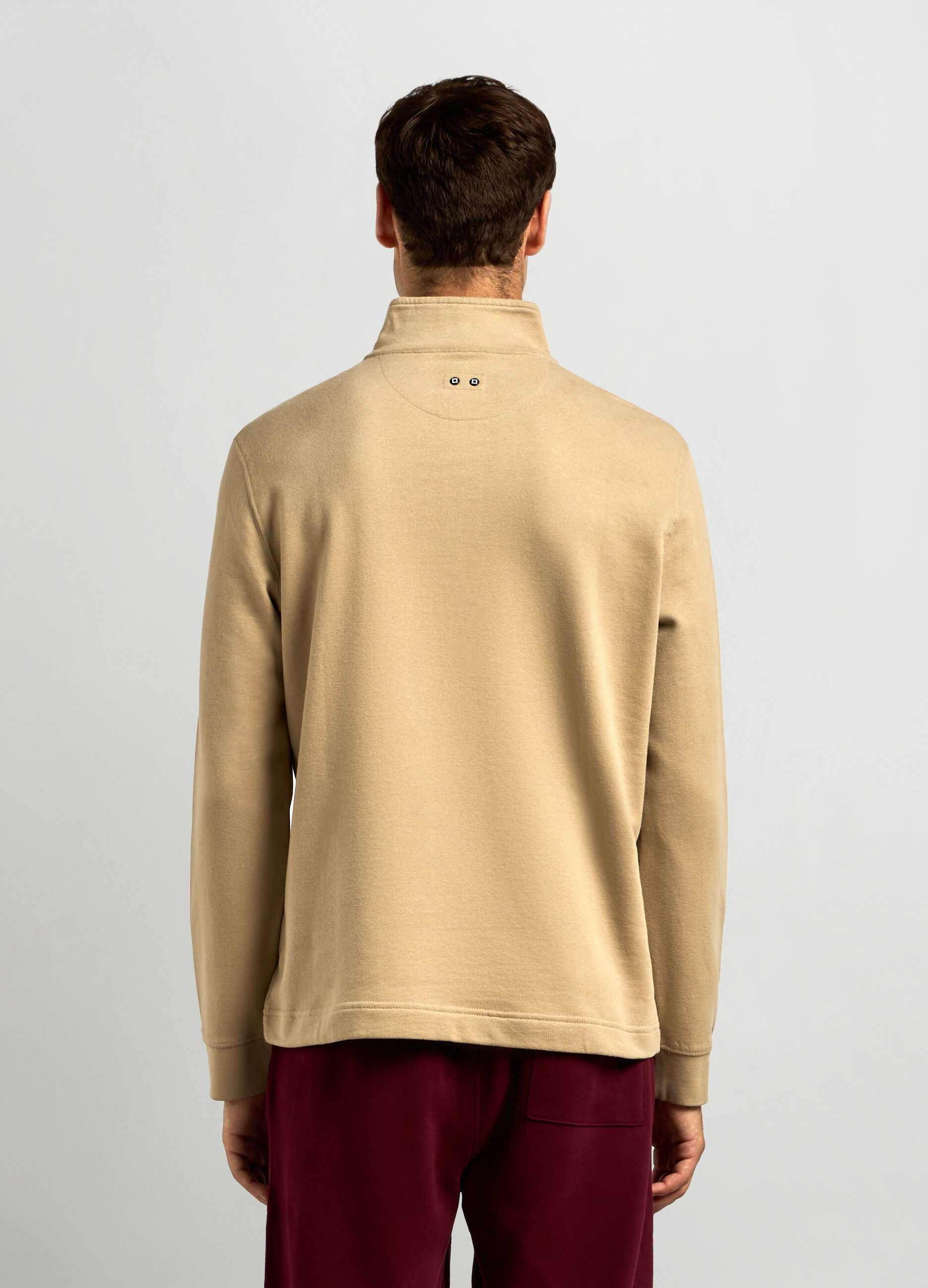 Felpa a collo alto uomo_1