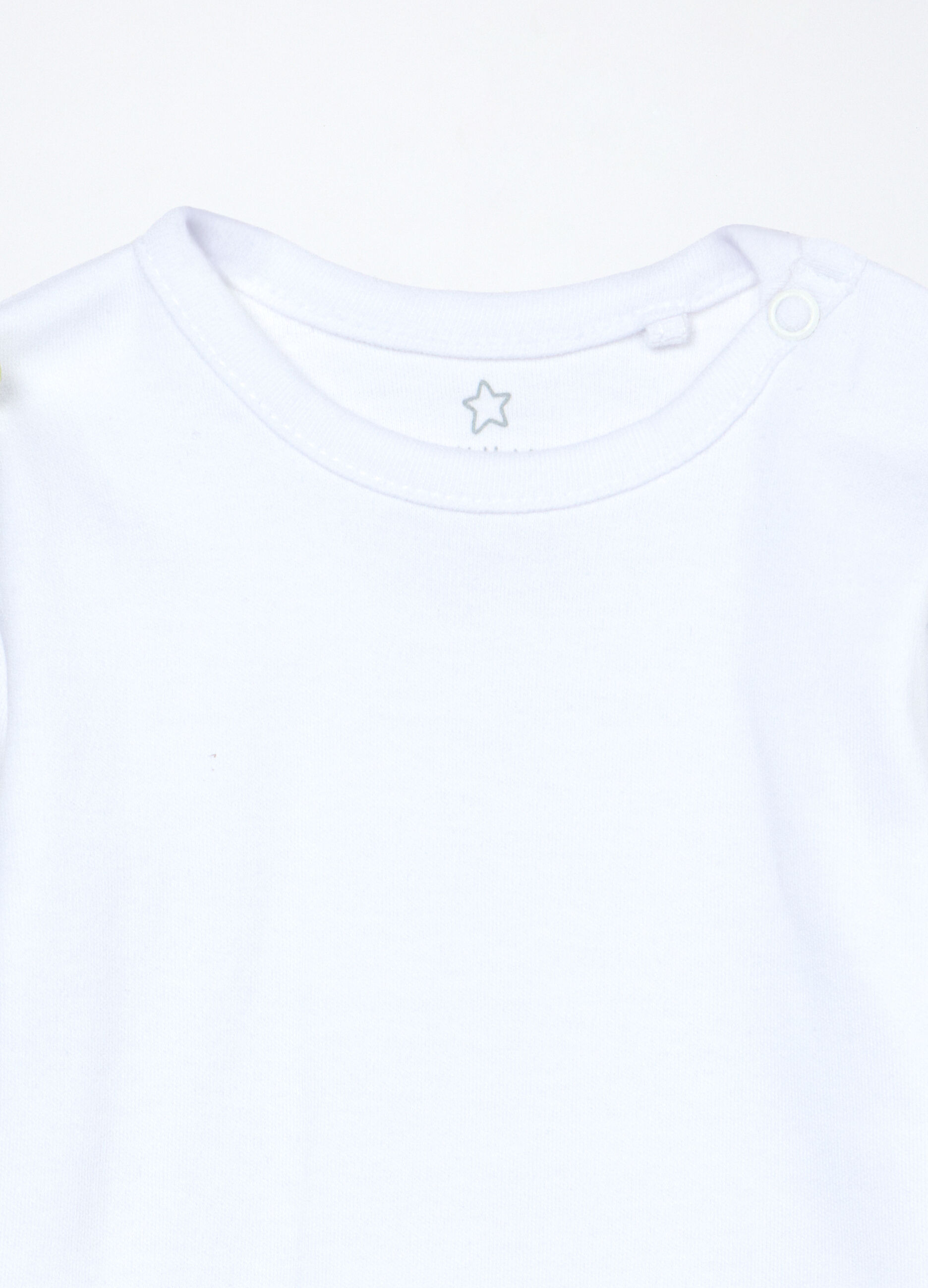 Pack 3 body in interlock di puro cotone