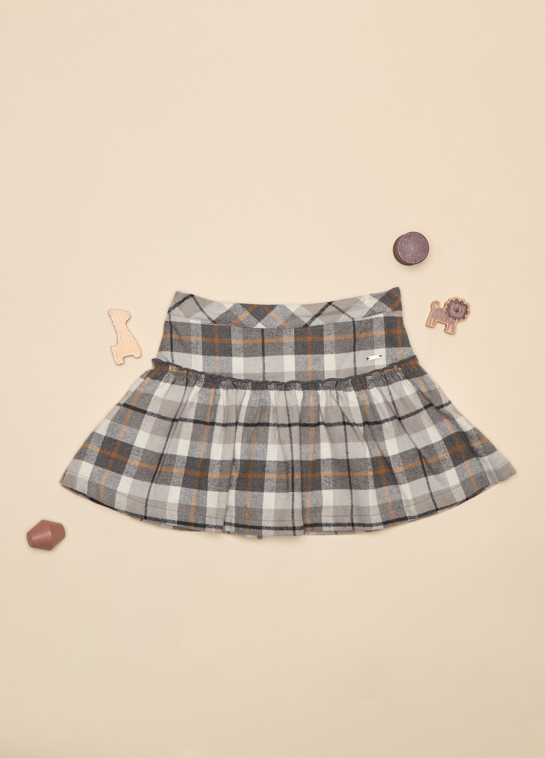 Gonna in misto cotone_0