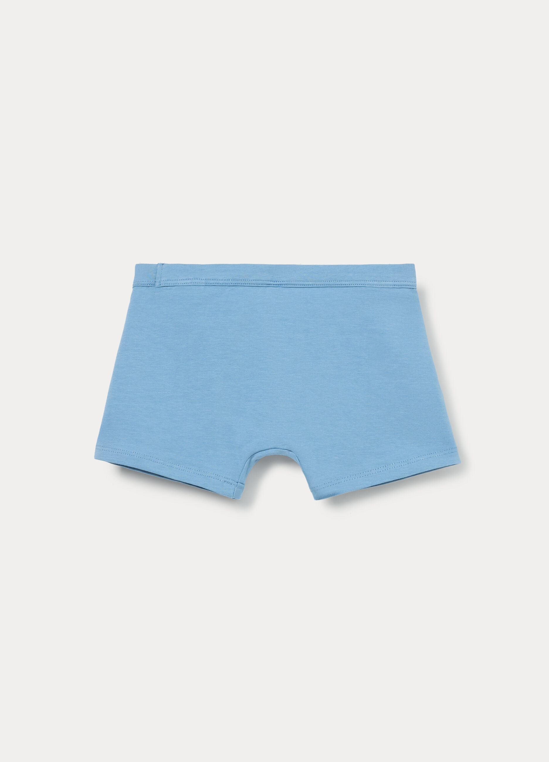 Boxer in jersey di cotone stretch bambino_1