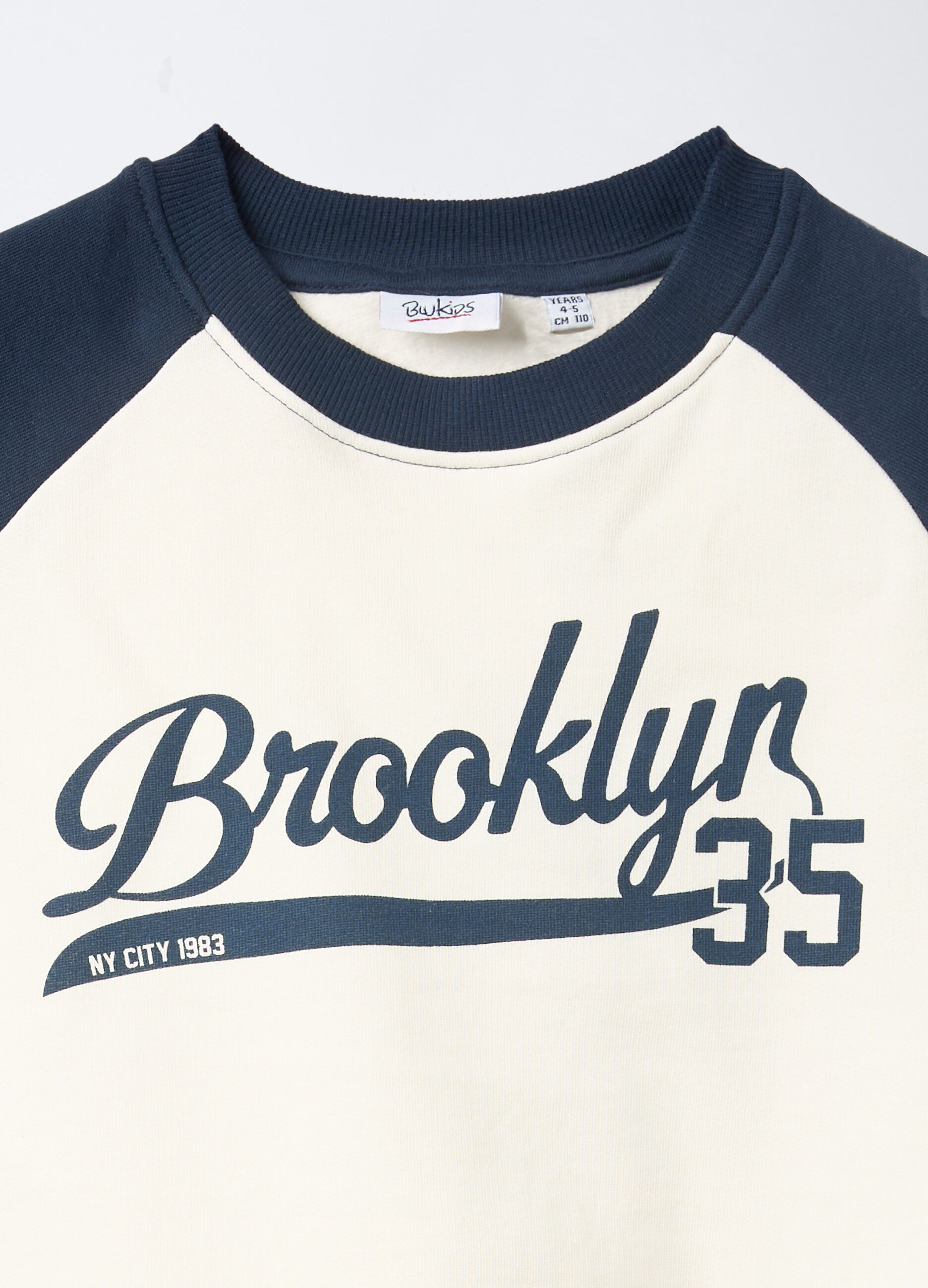 Jogging set in puro cotone garzato bambino_2
