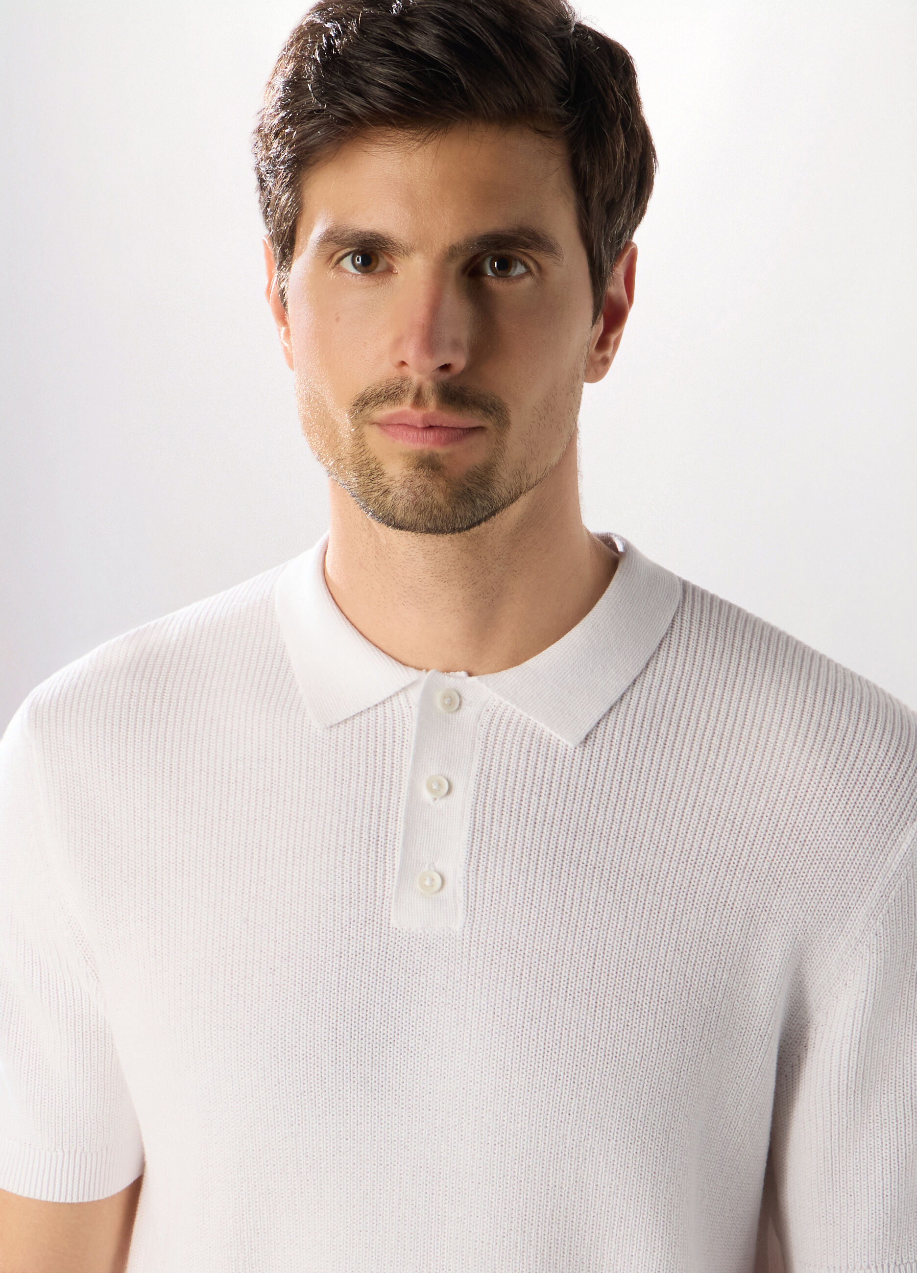 Polo in maglia a maniche corte uomo_2