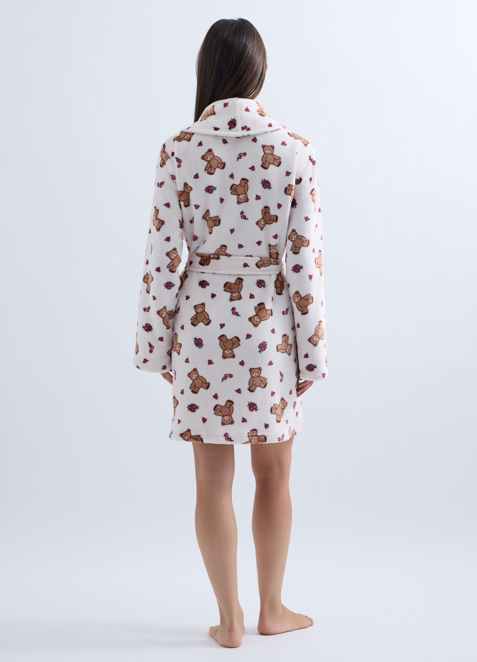 Vestaglia in coral fleece donna_1